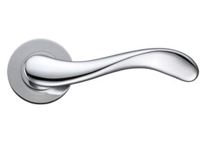 Zoo Hardware Da-T Imola Polished Chrome Door Handles - Dat030Cp (Sold In Pairs)