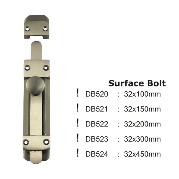 Surface Bolt -32X100Mm