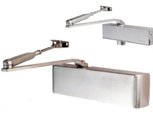 Eurospec Enduro Overhead Door Closer With Backcheck Delay, Template Variable Power Size 2-4, Various Finishes