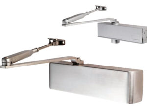 Eurospec Enduro Delayed Action Dda Compliant Overhead Door Closer, Spring Variable Power Size 2-6, Various Finishes