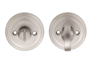 Delamain Large Thumbturn & Release (55Mm Diameter), Satin Chrome