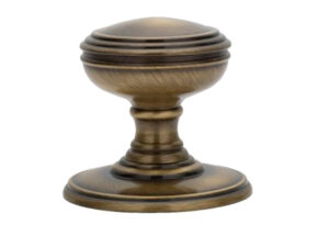 Delamain Plain Concealed Fix Mortice Door Knob, Florentine Bronze (Sold In Pairs)