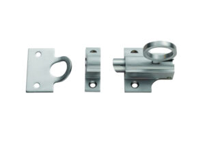 Fan Light Window Catches, Satin Chrome