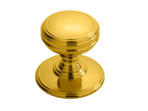 Fingertip Delamain Plain Cupboard Knob (26Mm, 31Mm Or 37.5Mm), Polished Brass