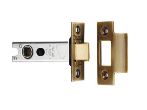 Heavy Duty Sprung Tubular Latch, Florentine Bronze