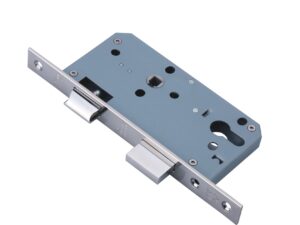 Din Euro Profile Sash Lock -55Mm Backset