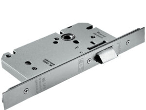 Eurospec Din Latch (Architectural), Satin Stainless Steel Finish Standard (With Optional Extra Finish Face Plates)