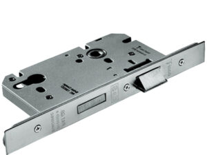 Eurospec Din Euro Profile Sashlock (Architectural), Satin Stainless Steel