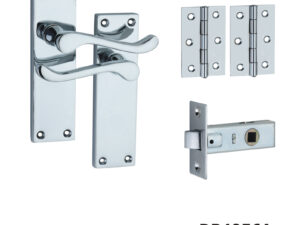 Lever On Back Plate Latch Set