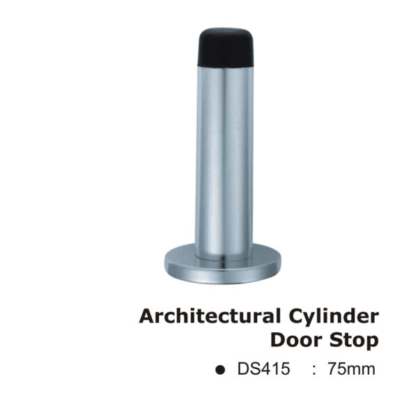 Architectural Cylinder Door Stop -75Mm