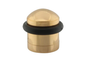 Floor Mounted Door Stop (35Mm Height), Polished Brass