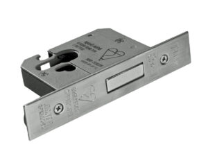 Eurospec British Standard Euro Profile Cylinder Deadlocks, Silver Finish