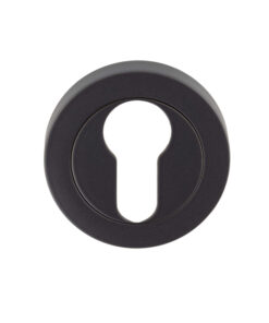 Euro Profile Escutcheon, Matt Black