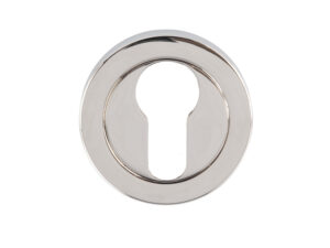 Euro Profile Escutcheon, Polished Nickel