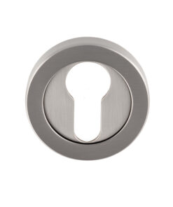 Euro Profile Escutcheon, Satin Nickel