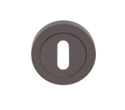 Serozzetta Standard Profile Escutcheons, Matt Bronze