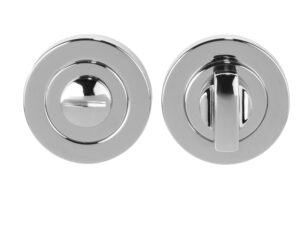 Bathroom Turn & Release, Polished Nickel