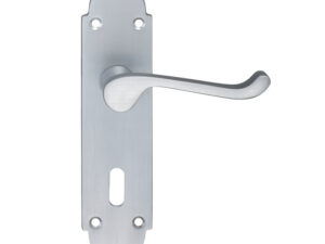 Zoo Hardware Fulton & Bray Oxford Door Handles On Backplate