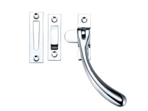 Zoo Hardware Fulton & Bray Standard Casement Fastener, Polished Chrome