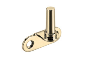 Zoo Hardware Fulton & Bray Flush Fitting Pins For Casement Stays, Polished Brass - (Pack Of 2)