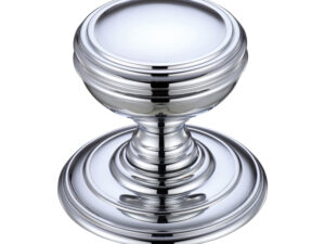 Zoo Hardware Fulton & Bray Concealed Fix Mortice Door Knobs, Polished Chrome - (Sold In Pairs)