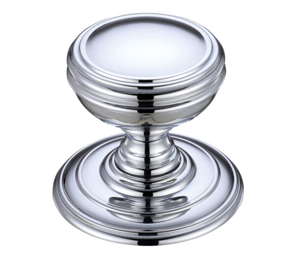 Zoo Hardware Fulton & Bray Concealed Fix Mortice Door Knobs, Polished Chrome - (Sold In Pairs)