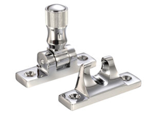 Zoo Hardware Fulton & Bray Brighton Pattern Sash Fastener, Polished Chrome