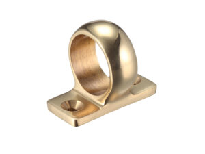 Zoo Hardware Fulton & Bray Window Sash Ring, Polished Brass