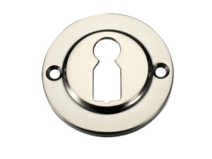 Zoo Hardware Fulton & Bray Standard Profile Escutcheon, Pvd Stainless Nickel