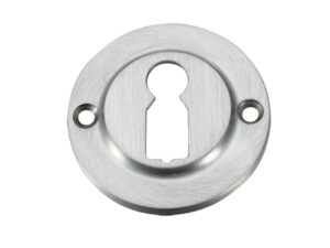 Zoo Hardware Fulton & Bray Standard Profile Escutcheon, Satin Chrome