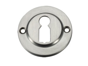 Zoo Hardware Fulton & Bray Standard Profile Escutcheon, Satin Nickel