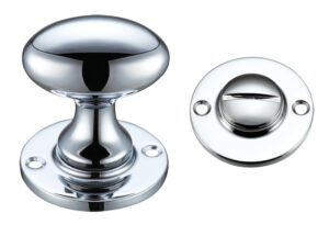 Zoo Hardware Fulton & Bray Oval Turn & Release (40Mm), Polished Chrome -