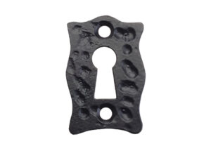 Zoo Hardware Foxcote Foundries Escutcheon, Black Antique