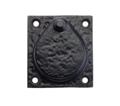 Zoo Hardware Foxcote Foundries Rim Cylinder Cover, Black Antique