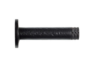 Zoo Hardware Foxcote Foundries Cylinder Door Stop With Rose (90Mm), Black Antique