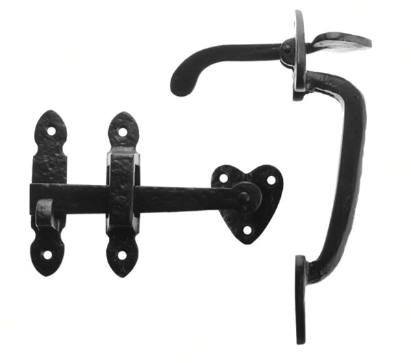 Zoo Hardware Foxcote Foundries Thumb Latch, Black Antique