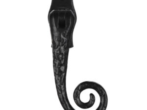 Zoo Hardware Foxcote Foundries Monkey Tail Lockable Casement Fastener, Black Antique