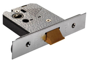 Eurospec Easy-T Architectural 2.5, 3 Or 4 Inch Box Latches (Bolt Through) - Silver Or Brass Finish