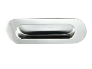 Eurospec Steelworx Radius Flush Pull (120Mm X 41Mm), Polished Stainless Steel