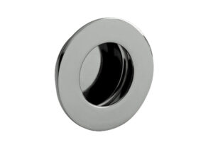 Eurospec Steelworx Circular Flush Pull (50Mm Or 80Mm Diameter), Polished Stainless Steel