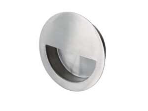 Satin (Matt) Stainless Steel - 90Mm Diameter