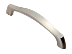 Fingertip Chunky Arched Grip Pull Handle (128Mm Or 160Mm C/C), Satin Nickel