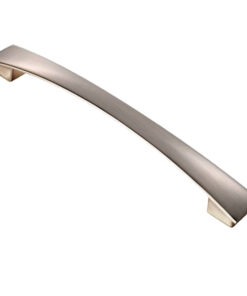 Fingertip Valetta Bow Cupboard Pull Handle (160Mm, 192Mm Or 335Mm C/C), Satin Nickel