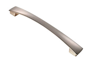 Fingertip Valetta Bow Cupboard Pull Handle (160Mm, 192Mm Or 335Mm C/C), Satin Nickel