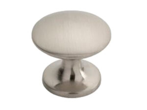 Fingertip Silhouette Cupboard Knob, Satin Nickel