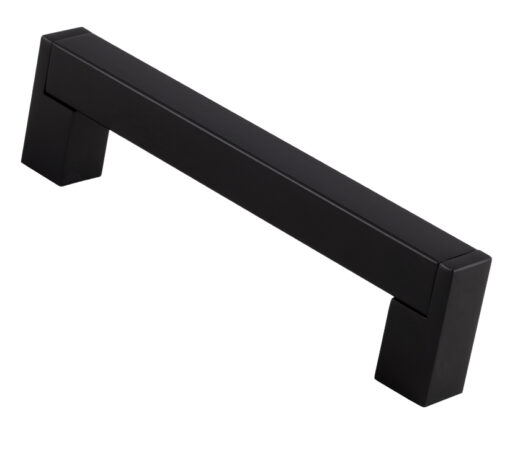 Fingertip Square Section Cabinet Handle (Multiple Sizes), Black