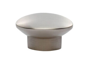 Fingertip Elias Cupboard Knob, Satin Nickel