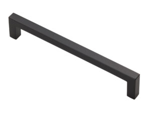 Fingertip Block Cabinet Pull Handles (160Mm Or 320Mm C/C), Matt Black