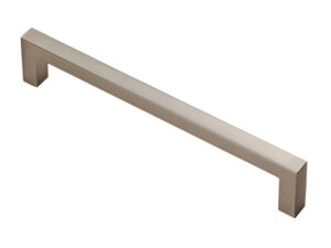 Fingertip Block Cabinet Pull Handles (160Mm Or 320Mm C/C), Satin Nickel