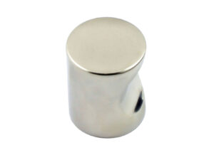 Fingertip Stainless Steel Cylindrical Cupboard Knob, Polished Stainless Steel